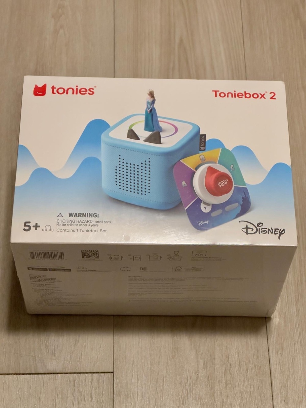 Tonies Disney Frozen Toniebox 2 Play Set - Sky Blue (NEW)